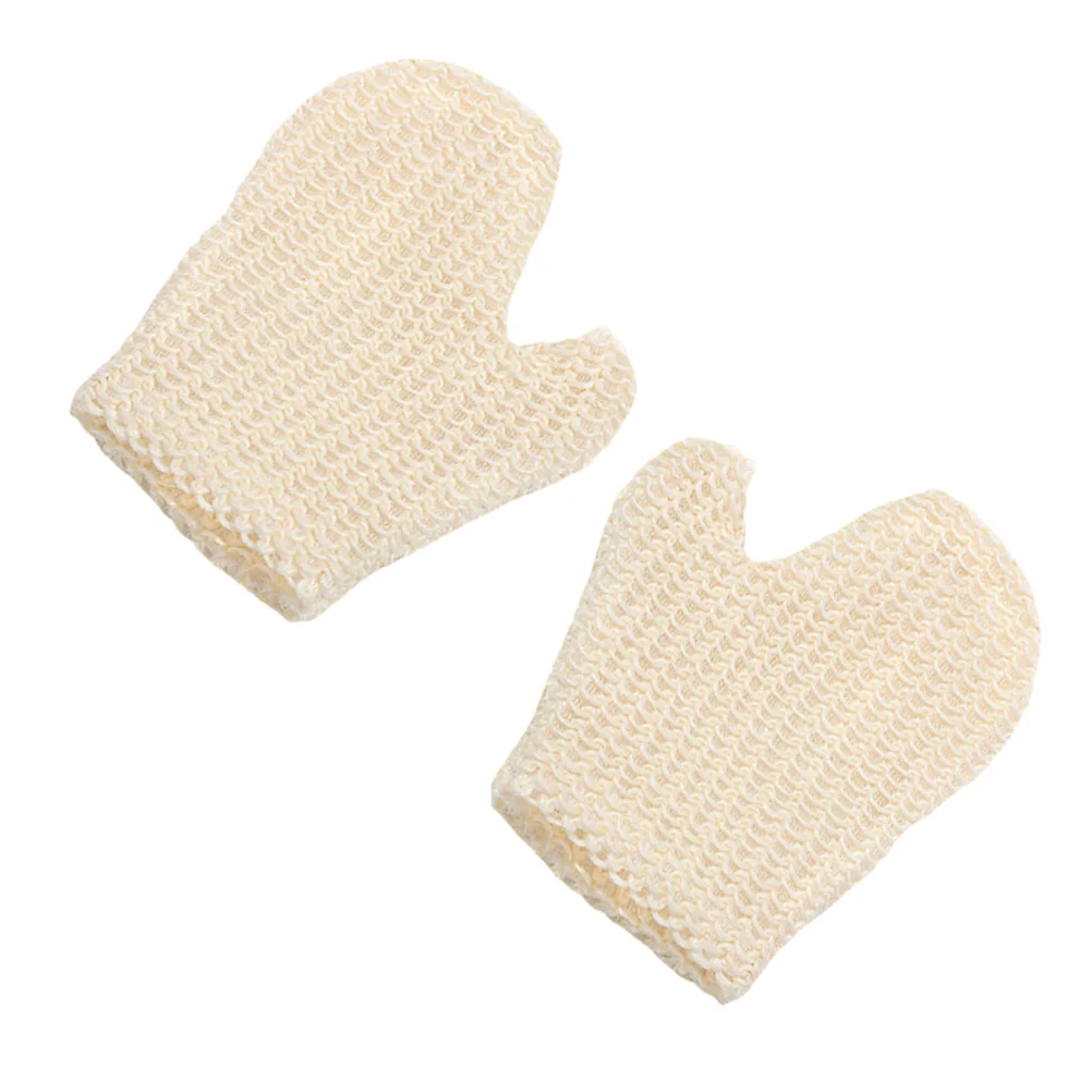 

2Pcs Shower Bath Gloves Bath Mittens Exfoliating Scrubbers Bathing Tools
