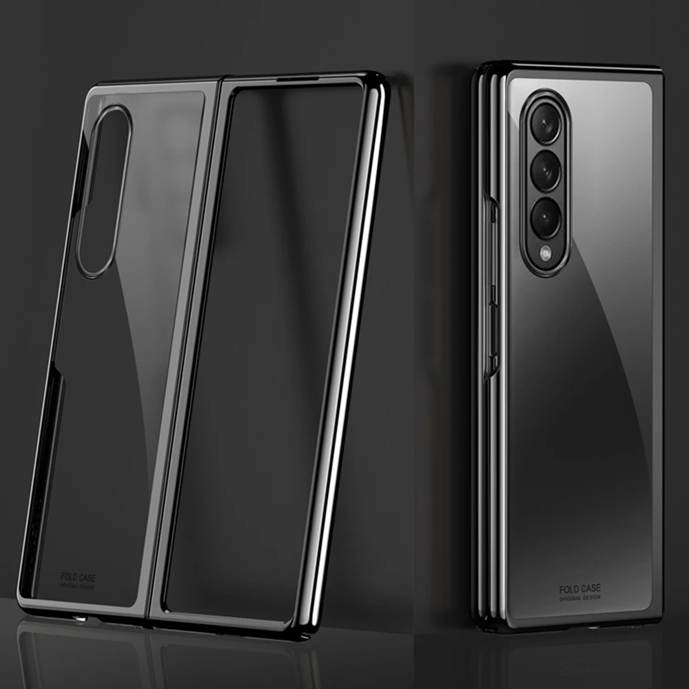 

Прозрачный передний и задний складной защитный чехол для Samsung Galaxy Fold4 5G Z Fold 4 zfold4, жесткий бампер