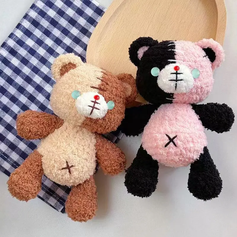 수제 후크 DIY 크로 셰 뜨개질 세트 키트 Amigurumi Knittin Bear 돌리 키 체인 재료 manualidades in English For Children Gifts
