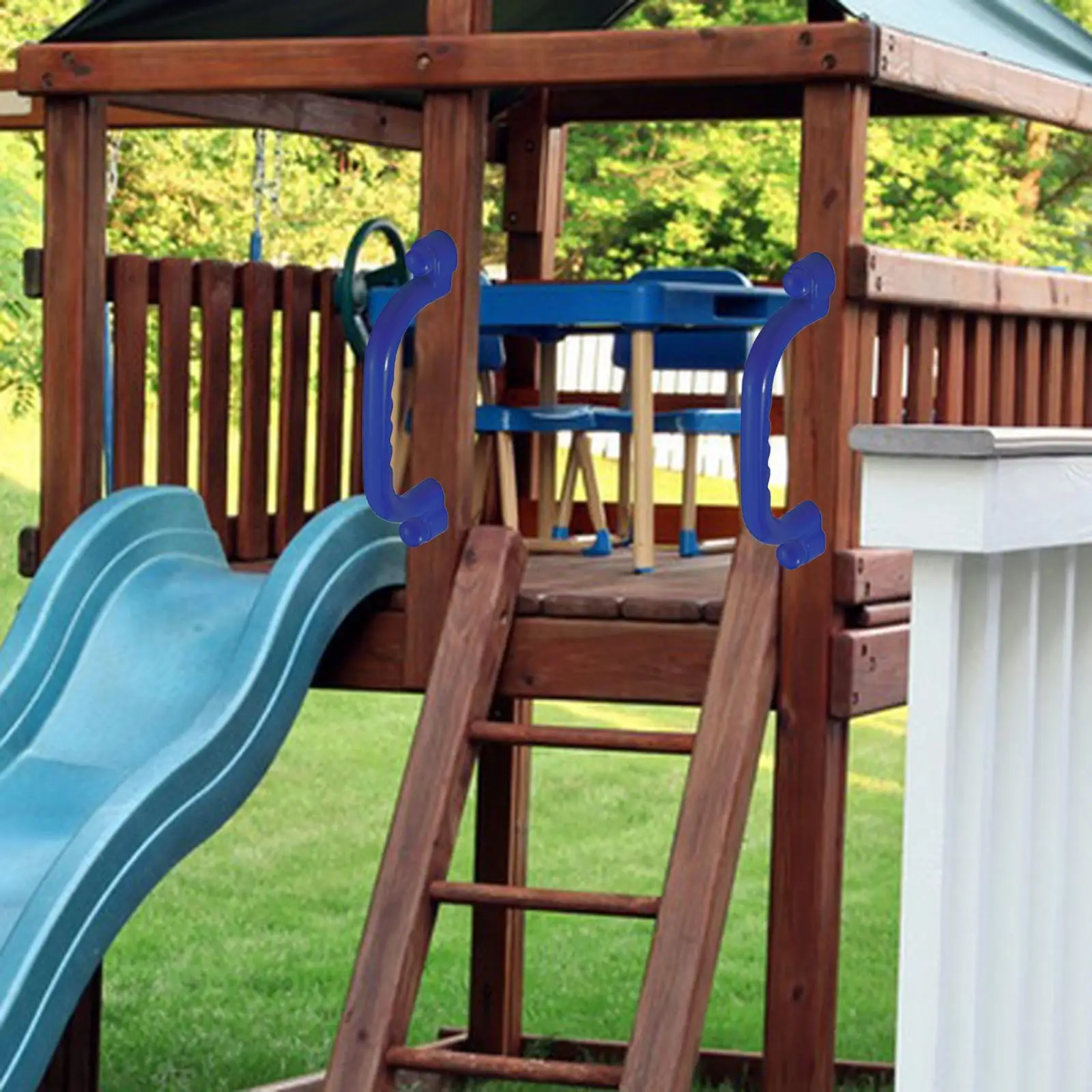 2 Pieces Playground Accessories Multipurpose for Backyard Treehouse Swingset