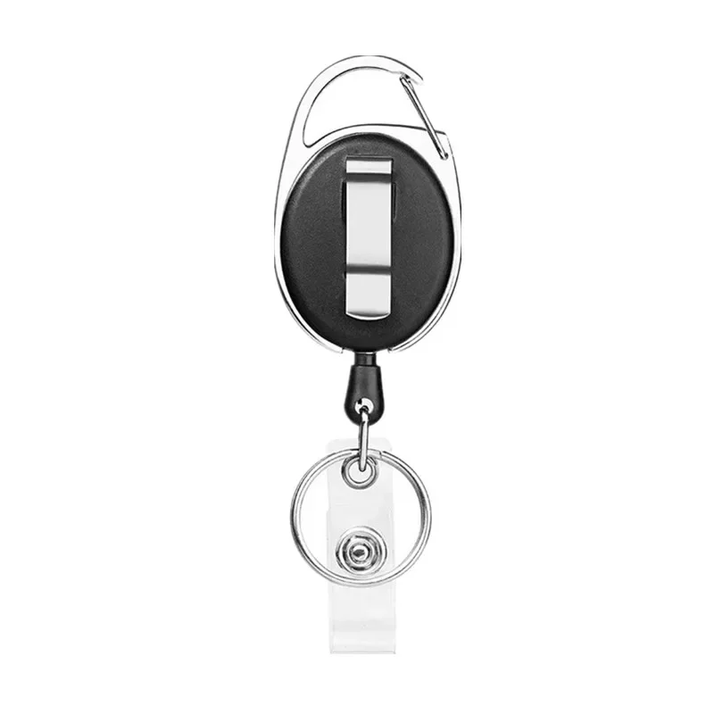 Id Badge Sizeretractable Id Badge Reel For Nurses - Durable Key Ring Clip