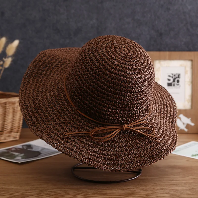 Hoed Brede rand Organza Bloemen Strandhoeden voor dames Elegante persoonlijkheid Lente- en zomerzonnehoed kopen vanaf een prijs van 5.47