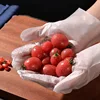 100PCS Disposable TPE Gloves Kitchen Bathroom Restaurant Camping Travel Waterproof Oil-Proof Household Cleaning Tools 5