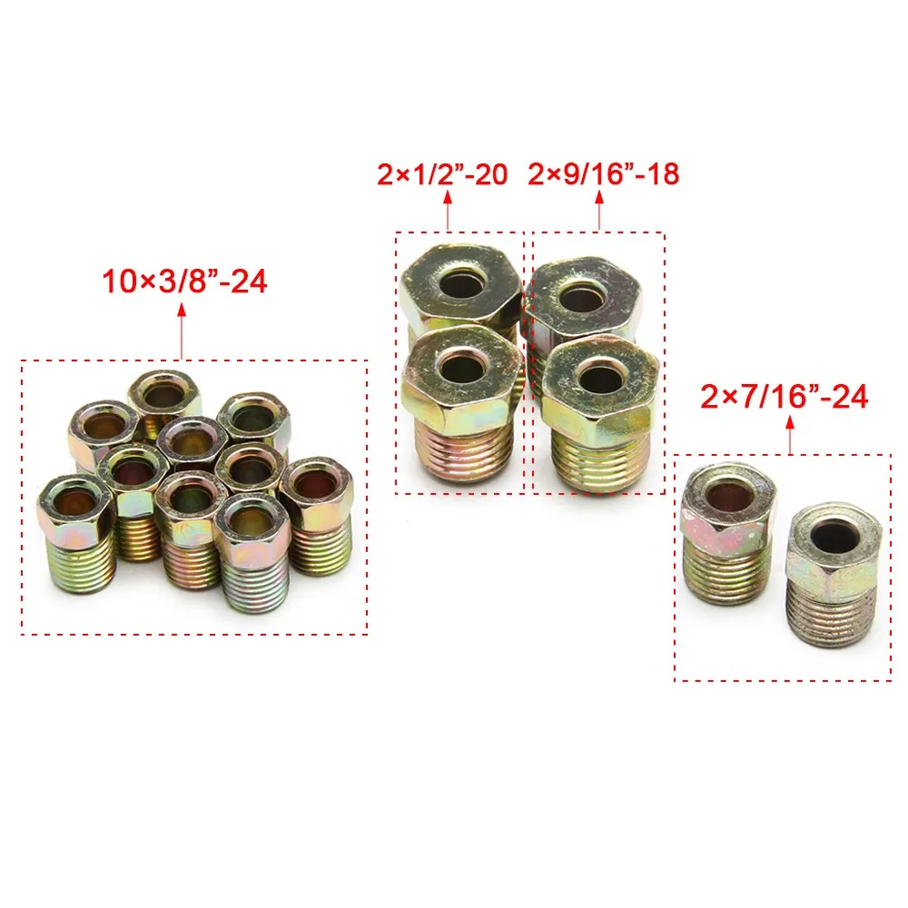 25FT 7.62m Car Roll Tube Coil of 3/16" OD Copper Nickel Brake Pipe Tube Tubing & 16PCS Nuts Galvanized Copper Hose Line Piping brake pipe hose