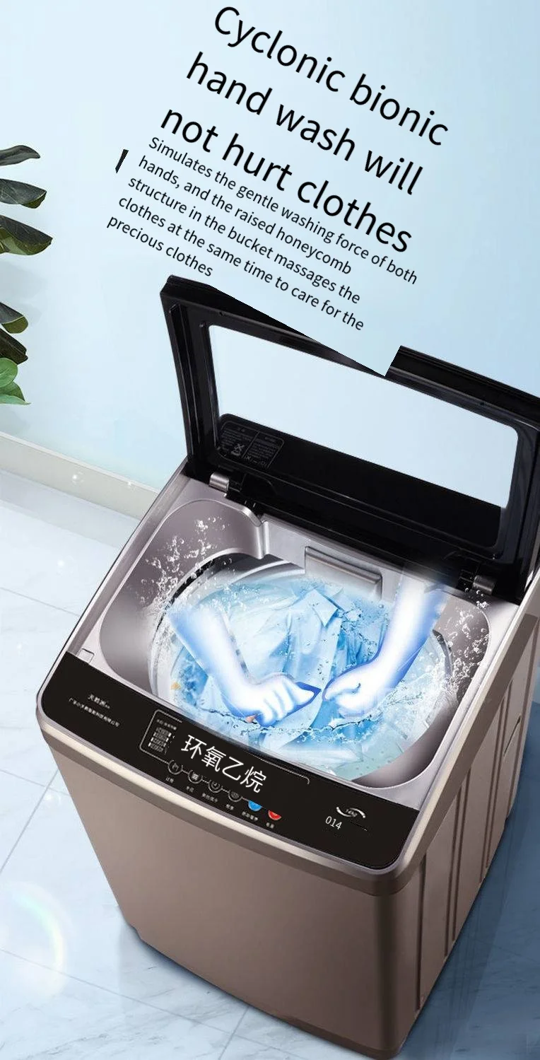 7.5-20kg  Fully Automatic Washing Machine  Household Mini Hot Drying Wave Wheel Large Capacity 4