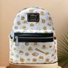 Disney Mickey Mouse Pu Leather Women's Backpack Mermaid Cosplay Leisure Travel Bag Mini Children's Schoolbag 6