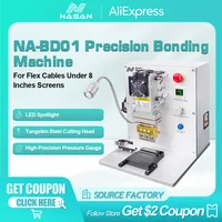 ماكينة فلاتات شاشات NASAN NA-BD01 (مقاس 8 بوصة - مخصصة لكابلات COF / COP - حرارة ثابتة) 1