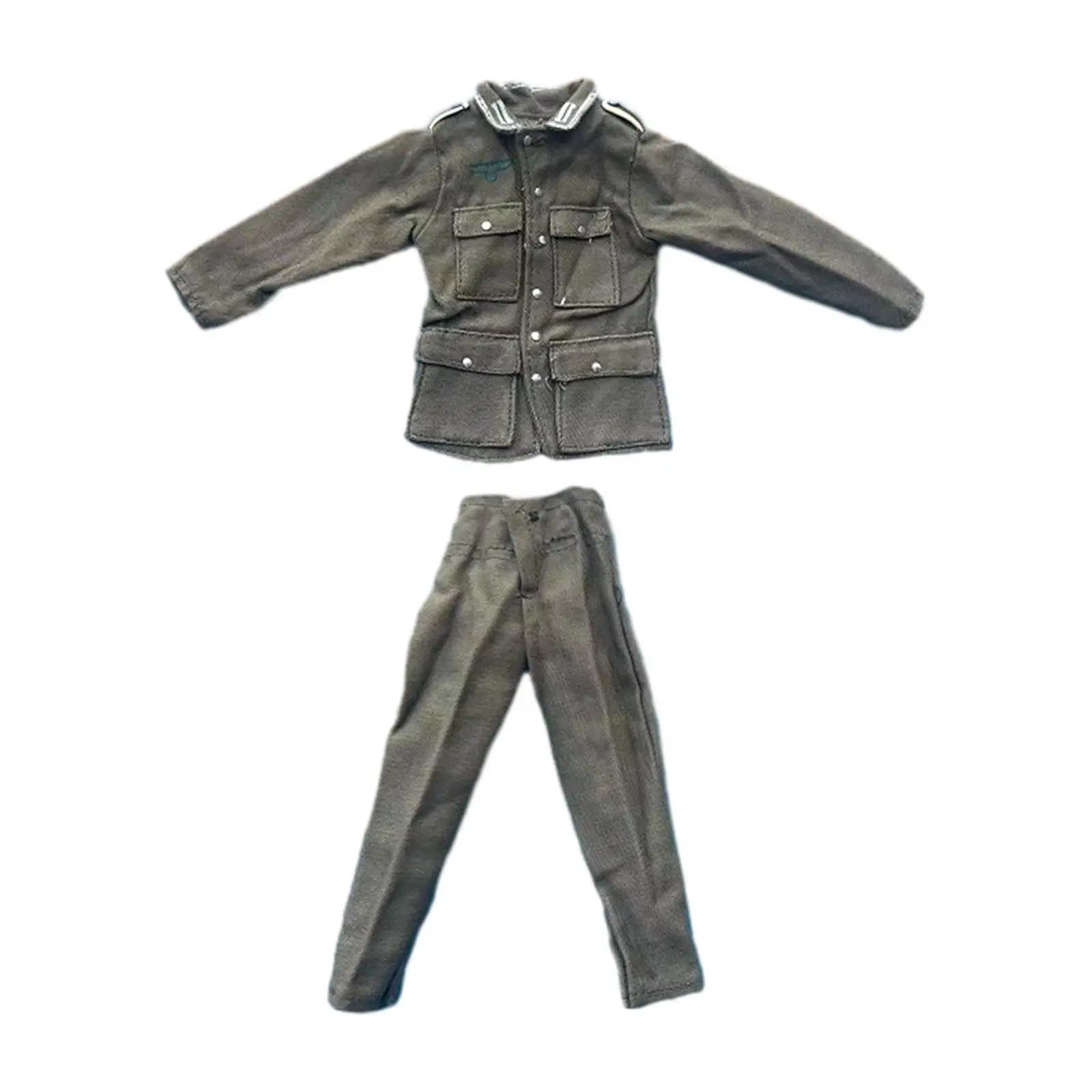 1/6 Male Figure Clothes Jacket and Pants Outfit for 12inch Male Dolls Figure