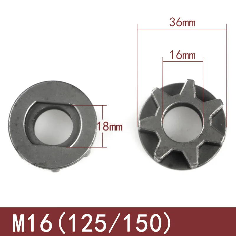 Steel Tubes, Party Tableware Set Replacement M10/M14/M16 Chainsaw Gear 100 115 125 150 180 Angle Grinder Gear sawing sprocket chain wheel for Chainsaw Bracket