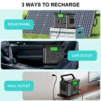 SWAREY S160 300W (pic 600W) centrale électrique Portable 222Wh générateur solaire chargeurs de centrale électrique alimentation de secours 4