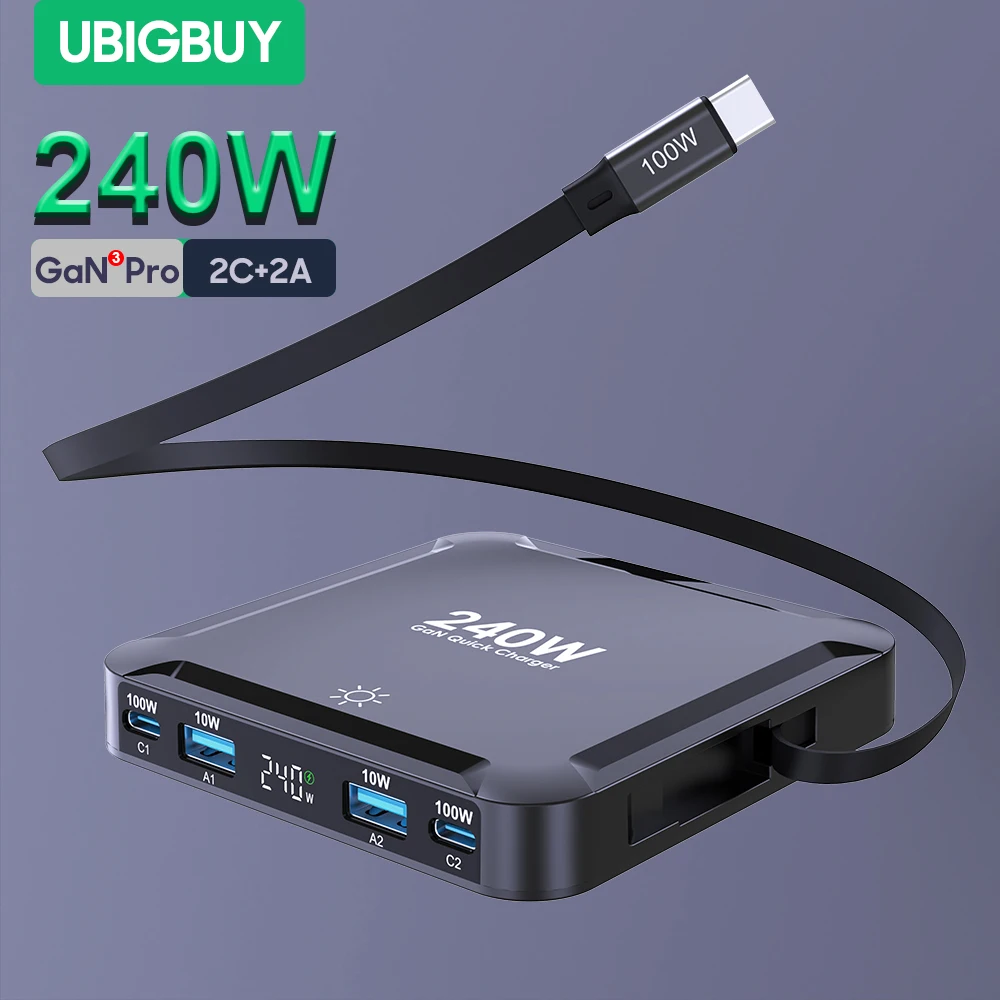 Ubigbuy Charger GaN Fast Charging For iPhone