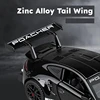 1/32 Porsche 911 GT3 RS Racing Toy Car Model Diecast Metal Rally Miniature Pull Back Sound & Light Collection Gift For Boys Kid 6