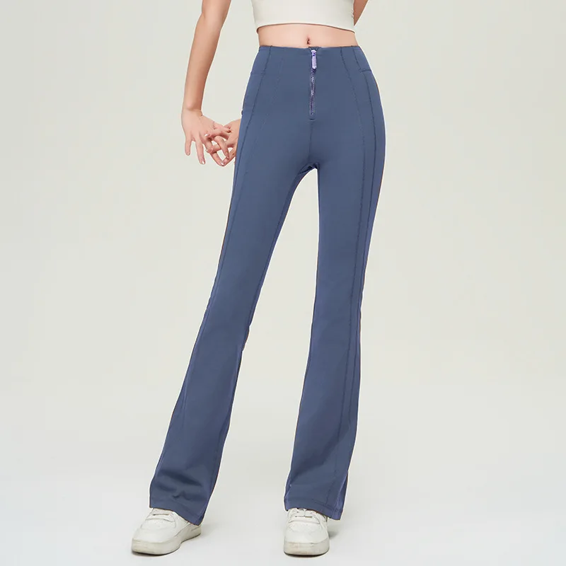 Loudspeaked Women High Waist Hip Lift Stomach Tightening Sports Yoga Pants Autumn and Winter Slimming Velvet Outwear