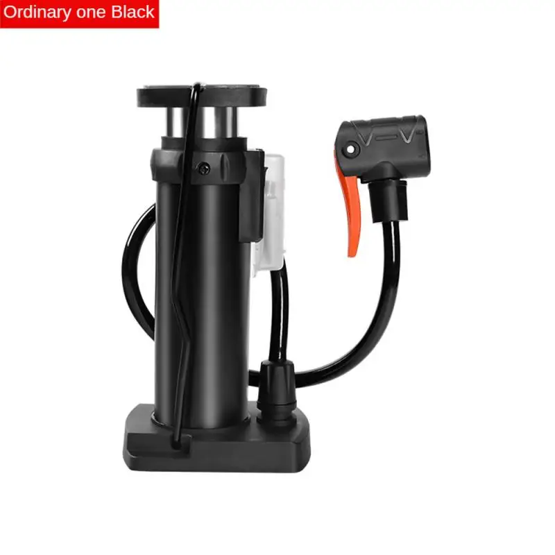

Mini Bike Foot Inflatable Pump MAX 140PSI with Gauge Presta Schrader Valve with Needle for Road Mountain moto Bicycle Pump