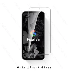 Premium Tempered Glass Screen and Camera Lens Protector Set - Google Pixel 8a (Only 1Front Film)