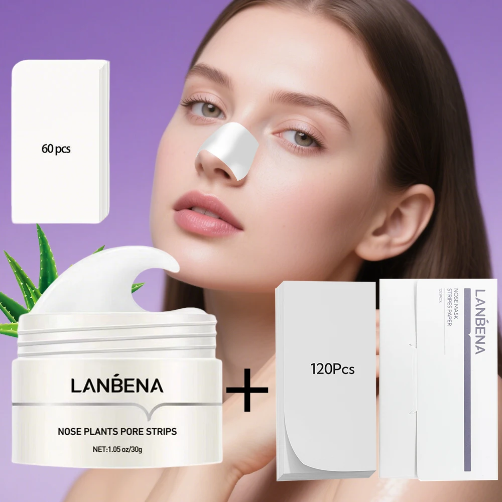 Blackhead Remover Peel Off Mask Deep Cleansing Hydrating Oil Control Pore Strip Peeling Mask with 180pcs Nasal Mask Paper