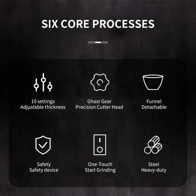 مطحنة قهوة كهربائية منزلية
