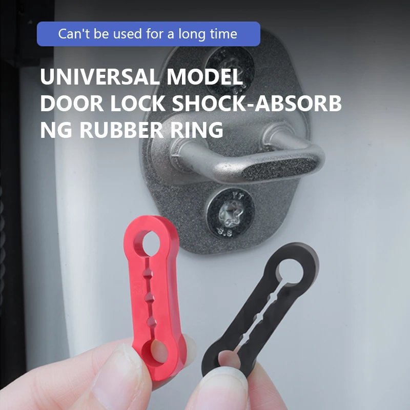 4-Piece Universal Car Door Soundproofing and Anti-Vibration Cushion Set