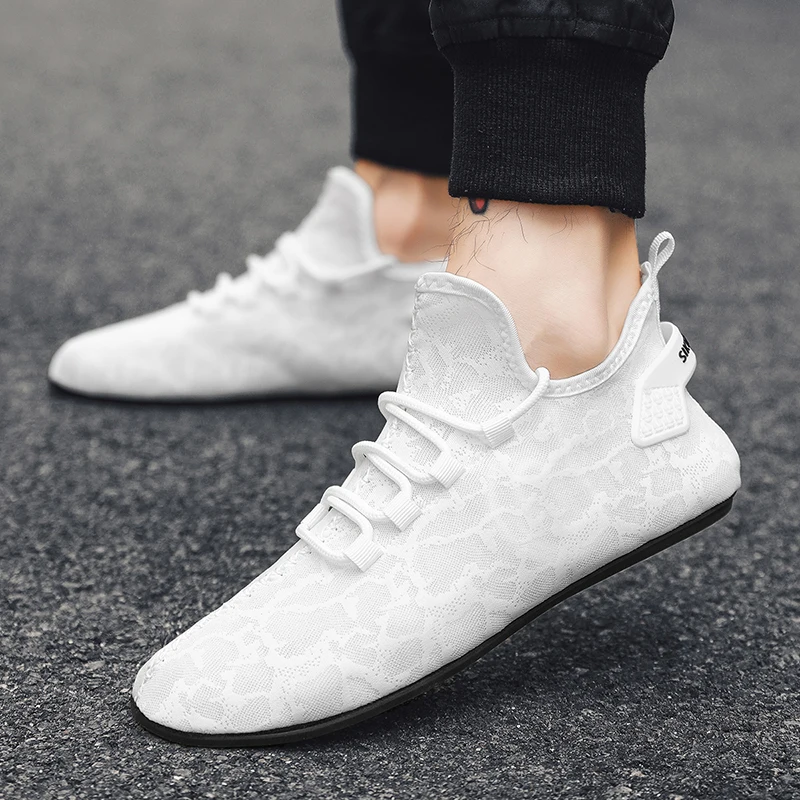 YRZL Fashion Summer Shoes Soft Comfortable Breathable Shoe for Man Shoes Men 2024 Trend Lightweight Outdoor Casual Walking Shoes 2