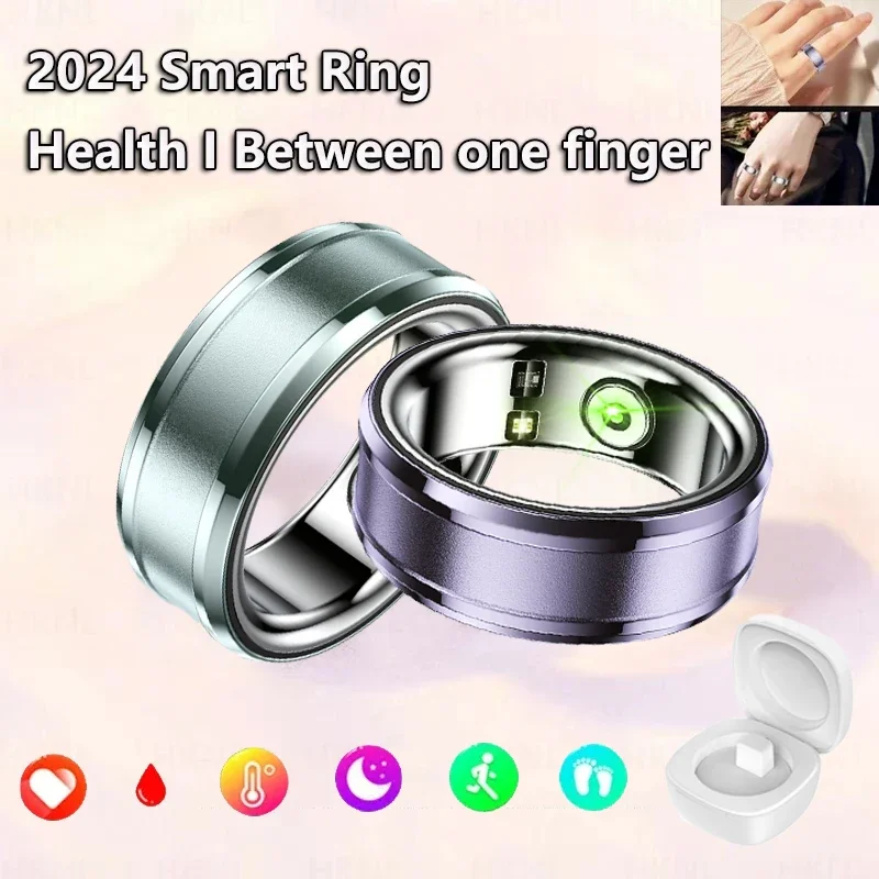 

R3 Health Smart Ring Fitness Tracker for Android IOS Phone Body Temperature Monitoring Heart Rate Blood Oxygen Sleep Women Rings