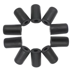 10Pcs Cello Endpin Tip Protector Rubber Cello Tail Pin Case Tip Cap Protector Non-Slip Mat For Cello Stringed Violin