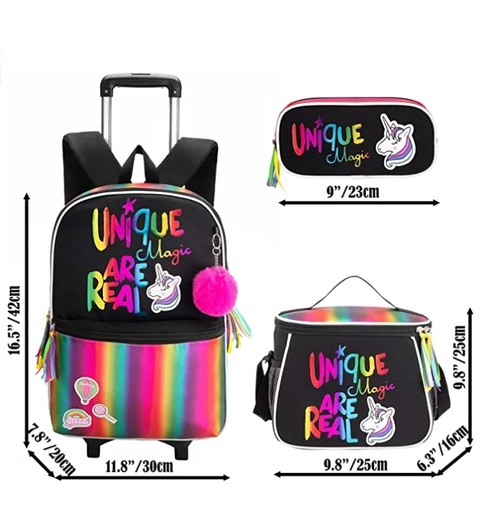 Zaini Seven Zaino Seven Trolley Unicorno Zaino Seven Scuola