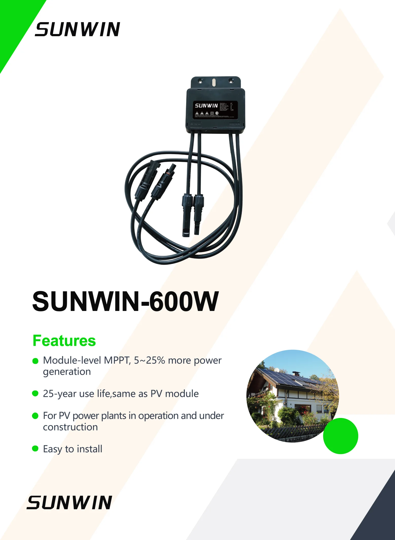 Description Picture 2 of itemPV Module Optimizer Solar Panel Optimiser for Long Lasting Power Generation 600W Photovoltaic Controller for Stable Performance