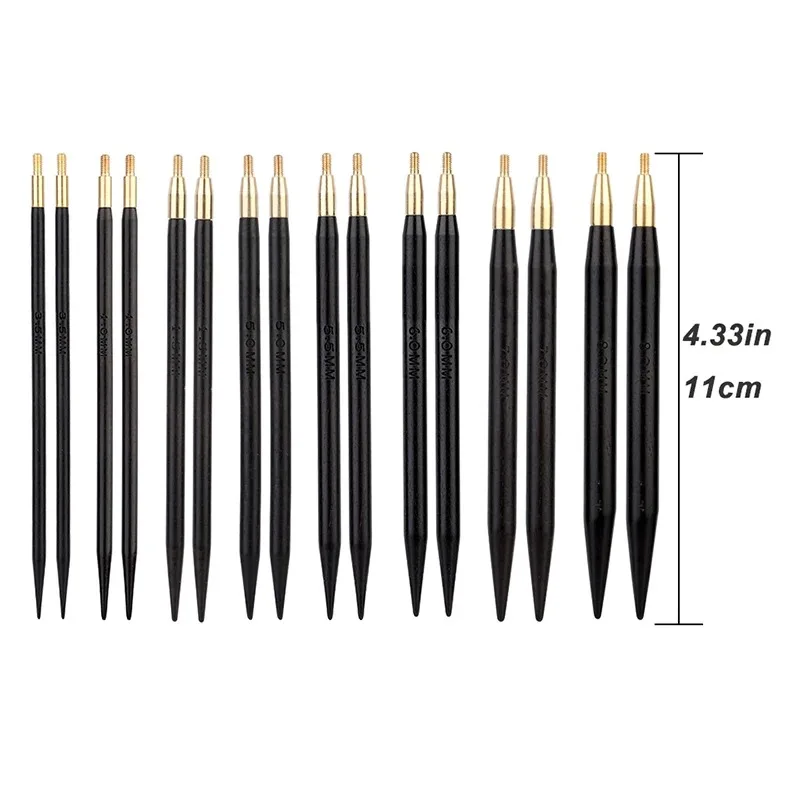 Sewing tools crochet hooks knitting supplies crochet needles knitting craft supplies multi-size SKC sandalwood needles crochet hook sweater weaving tools needlework tools cotton yarn diy knit accessories