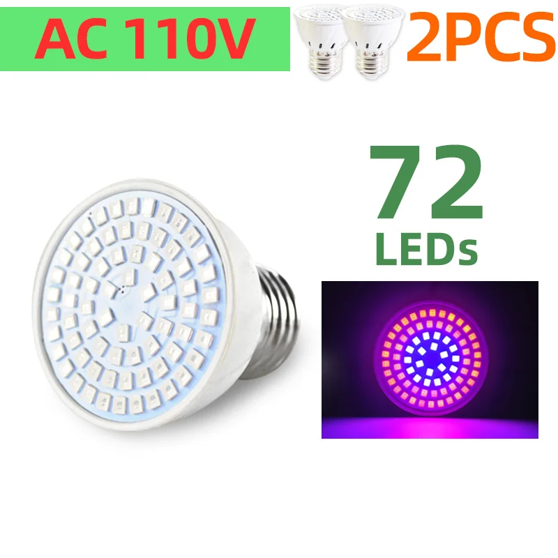 Grow 110V 72LED