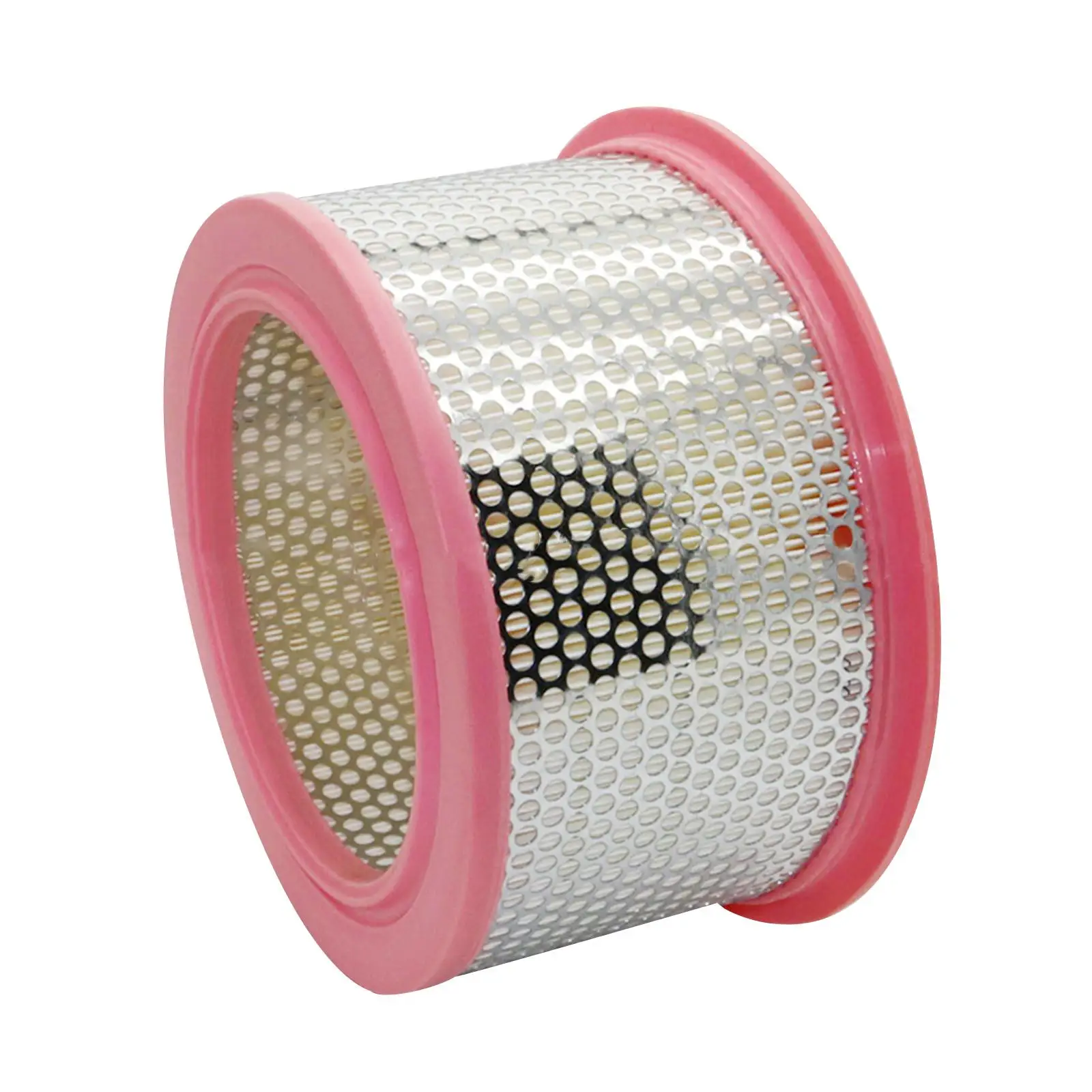 Air Filter Air Cleaner Accessory Pink Compatible Round Direct Replace Silver