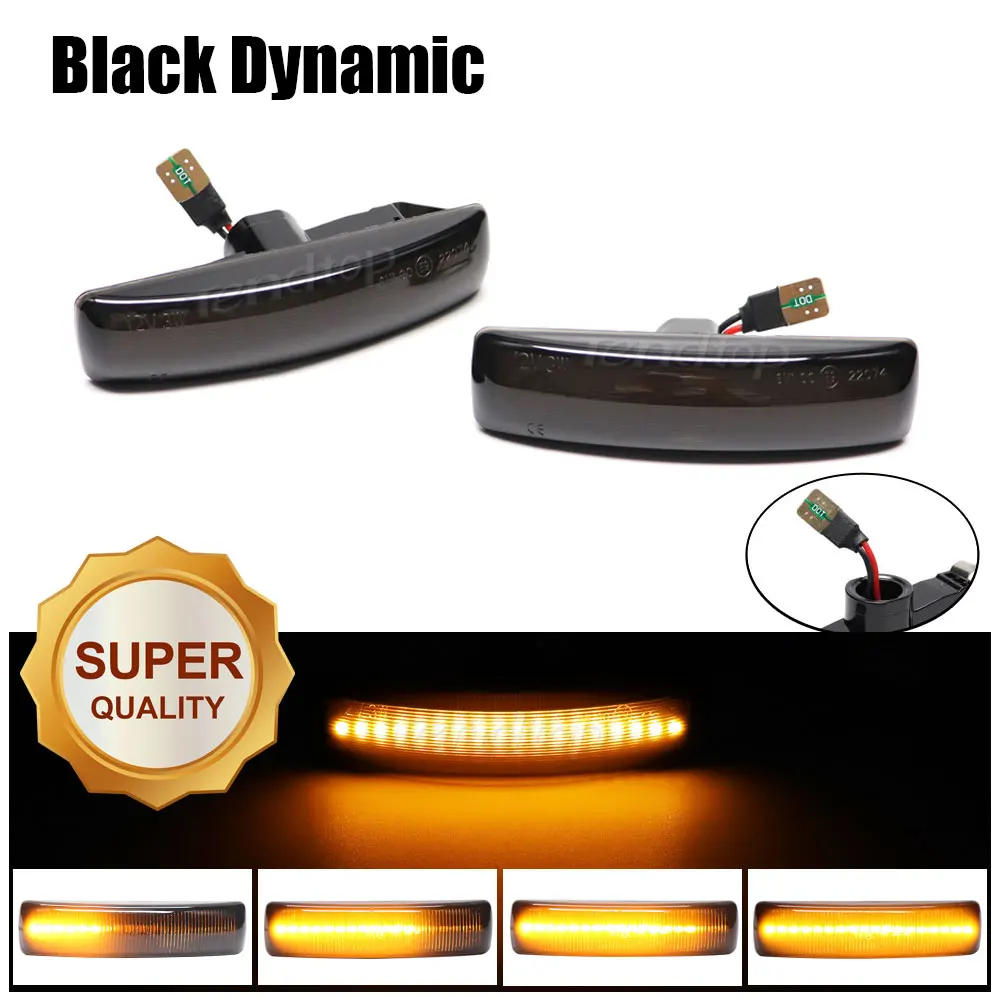 2 Set of - Amber Side Marker Repeater Light Assembly Costa Rica