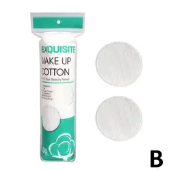 100PCS Premium Soft Cotton Makeup Remover Pads - Double - Sided & Breathable for Gentle Facial and Nail Care (Honeycomb pattern )