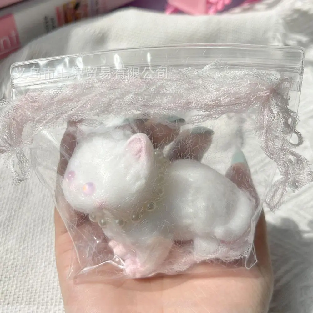 Cute Realistic Cat Squeeze Pinching Decompression Toy Birthday DIY Kids Cat Toys Orange Stress Gift Relief Girl Toys Cat Bl W6W6 6