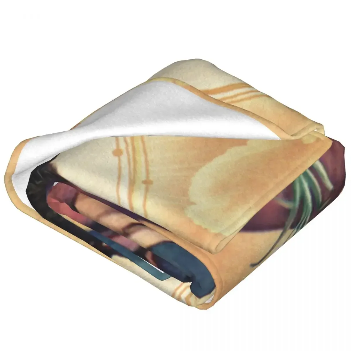 Timothee Chalamet As Jesus Flannel Blanket Christianity Funny Super Warm Bedding Throws for Bed Picnic Bedspread Sofa Bed Cover 3
