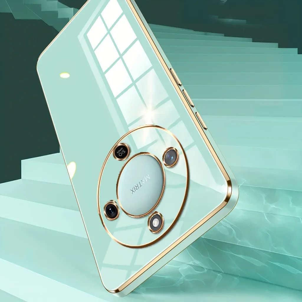 Stylish Ultra-Thin Skin-Friendly Electroplated Bezel TPU Phone Case