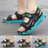 Kids Beach Sandals Fashion Soft Sole Sandals Comfortable Open Toe Sandals Outdoor Shoes 6 Toddler Shoes Boys 3