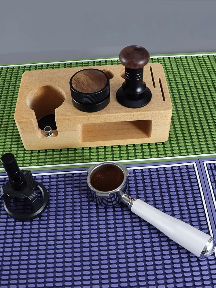 Non-Slip PVC Coffee Bar Mat Cup Draining Pad Work Surface Protection Rectangular Chinese Sle Dining Utensils Table Mat
