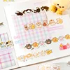 1Pc Cartoon Animals Series Washi Tape Cute Sticker Decorative Collage Adhesive DIY Scrapbooking Hand Made Masking Stationery 2