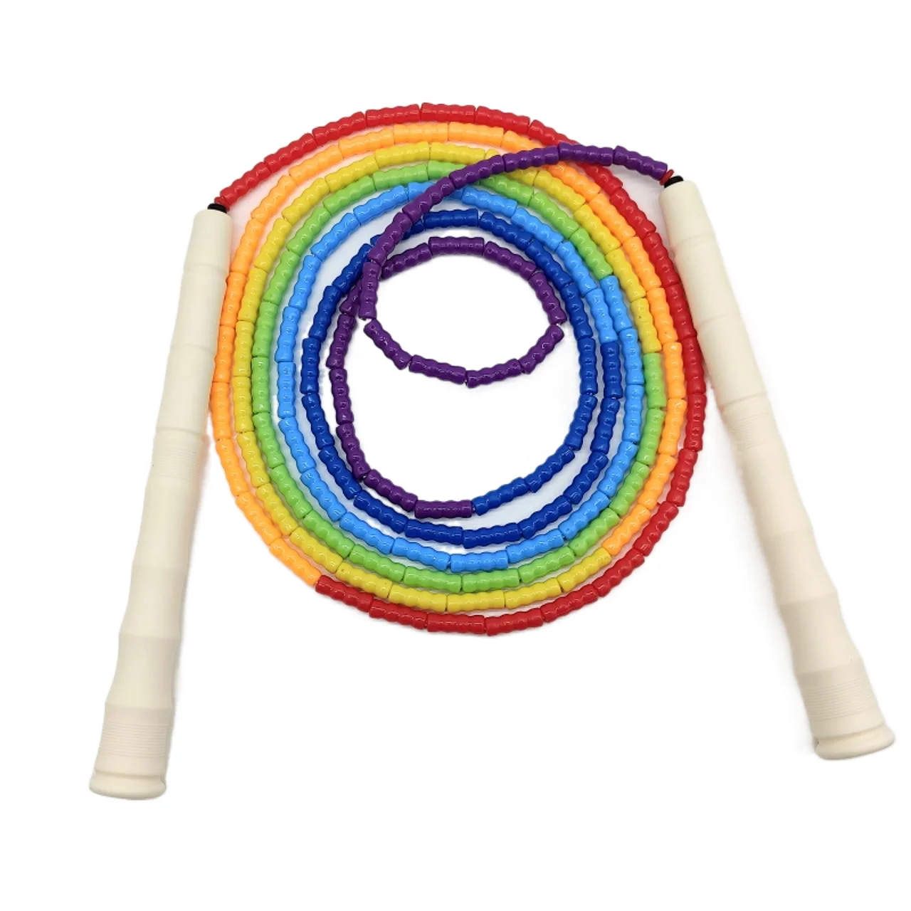NEVERTOOLATE 3 METER 21CM LONG HANDLE  jump Skipping skip Rope PVC beginner Soft Beaded beading beads basic  lose weight 5