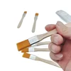 10Pcs  Wooden Handle Brush, Nylon Bristles Welding Cleaning Tools For Solder Flux Paste Residue Keyboard PC 3