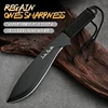 Outdoor Camping Style Small Straight Knife Outdoor Knife Camping Style Portable Survival Small Knife Household Stainless Steel F 1