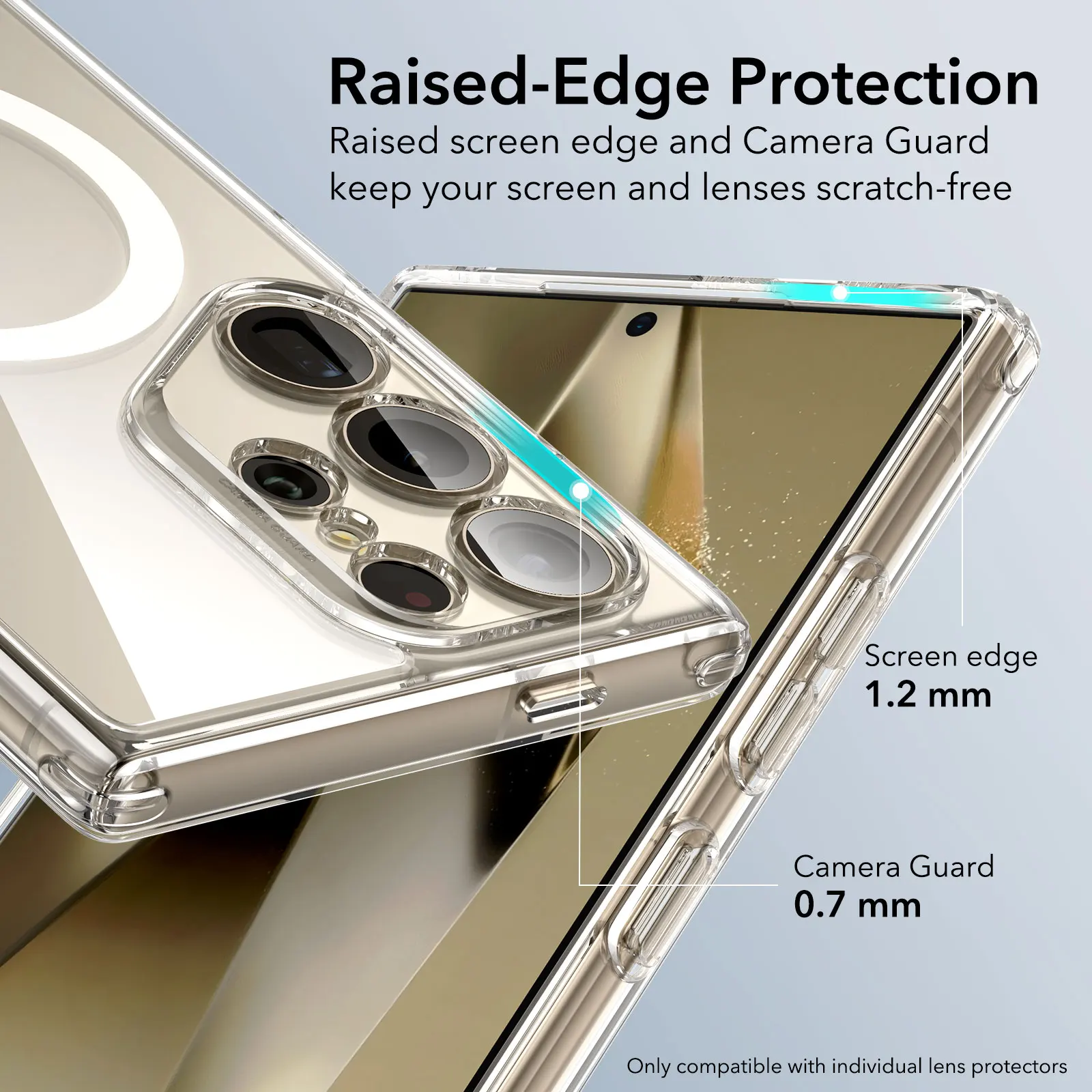 ESR for S24 Ultra Kickstand Case Compatible with MagSafe & HaloLock for  Galaxy S24 Ultra Military-Grade Drop Protection Case - AliExpress