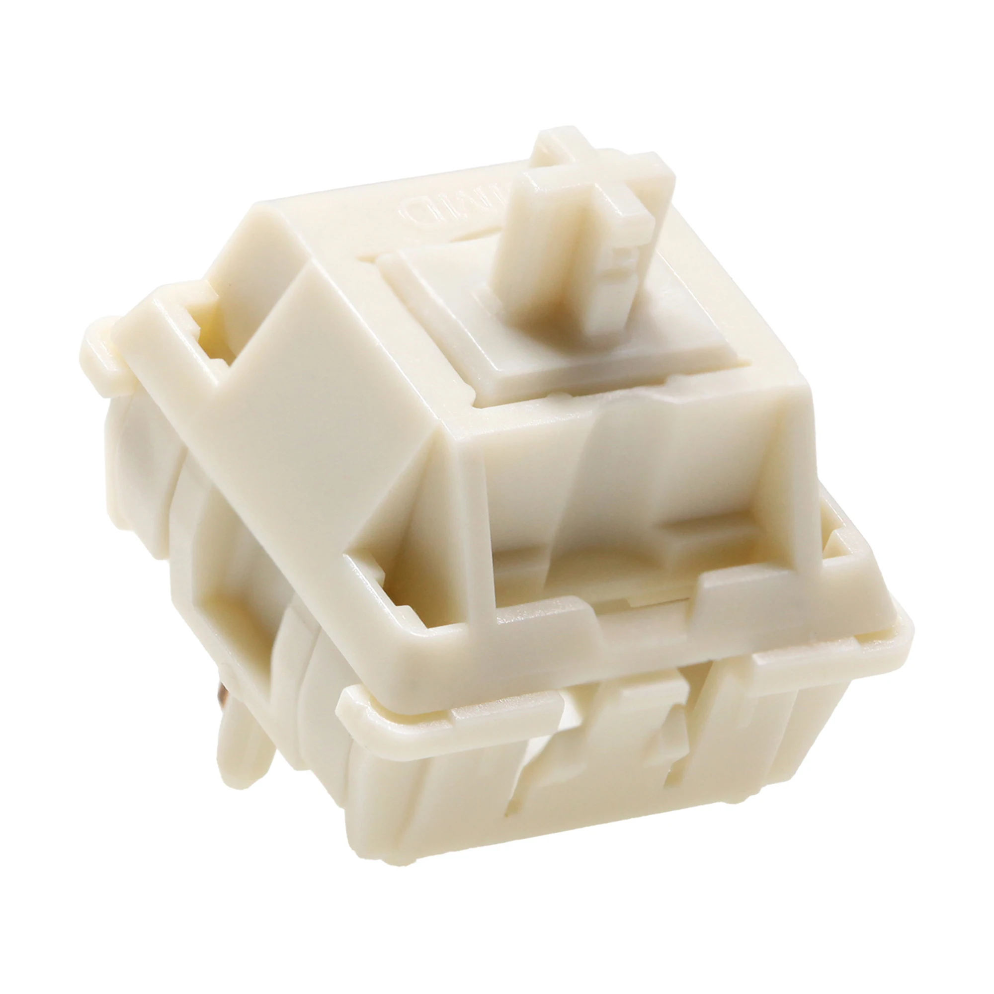 Interruptor Linear de Creme para Teclado Mecânico de Jogos Leite Branco mx Stem Rgb Smd Mmb Leite Smd v4 5pin 45g 55g Bm60 Bm65 87