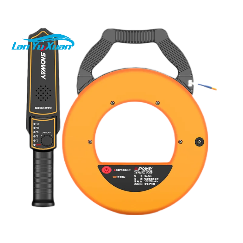 

Pipeline Blockage Tester Blockage Detector Electrician PVC Wall Blockage Detector Wire Pipe Threading Blockage Remover
