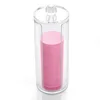 Cosmetic Storage Box Container Jars Transparent Acrylic Makeup Organizer Case Make Up Tools Cotton Pad Qtip Holder Large 2