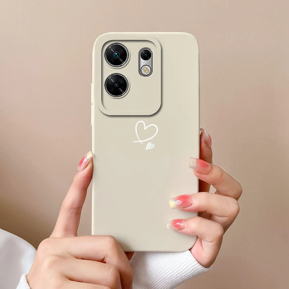 Liquid Silicone Soft Phone Cover - Funny Sweet Girl Cat Design, Ultrathin Protective Case