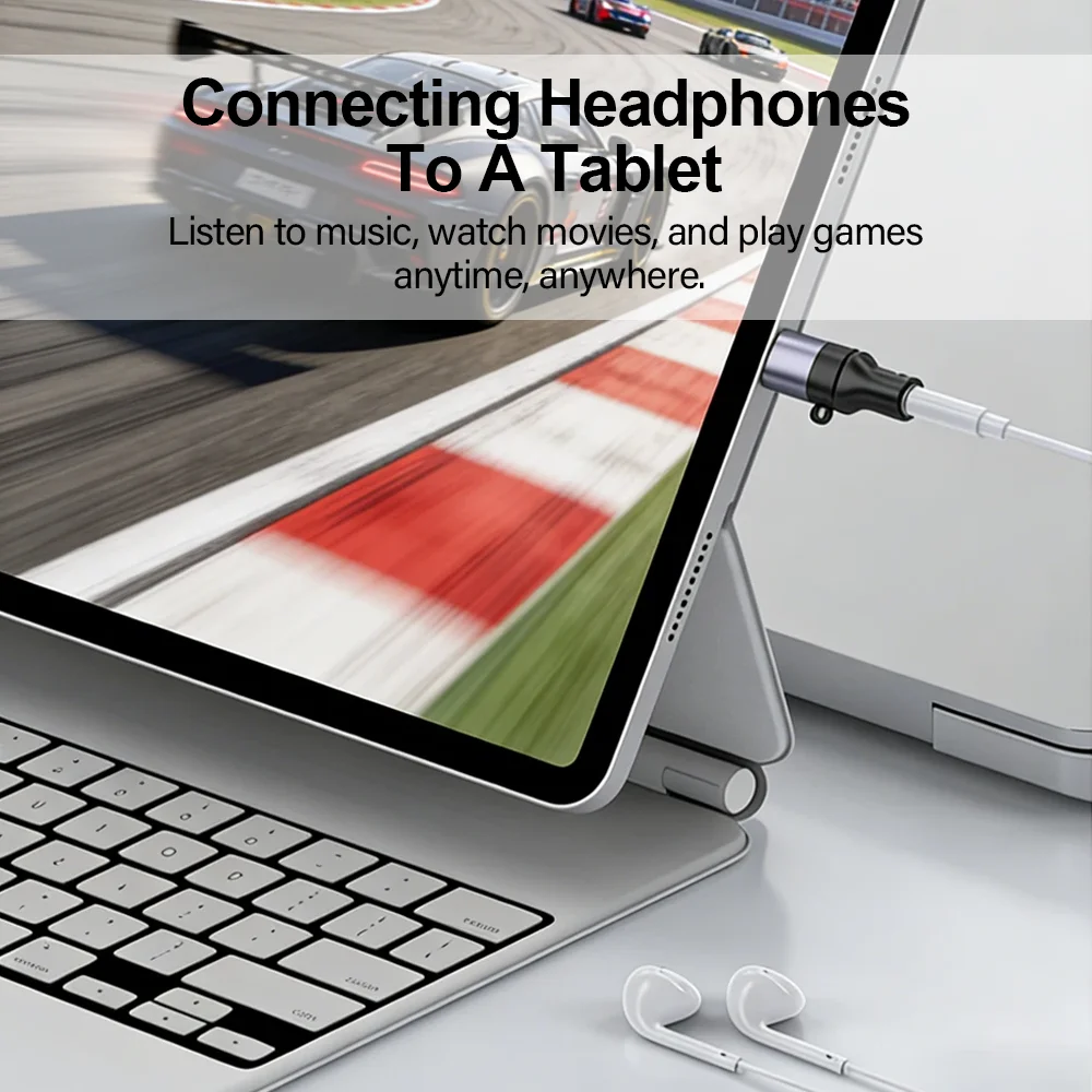 Universal USB-C to 3.5mm Audio Adapter Cable
