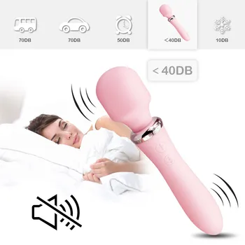 Powerful Magic Wand AV Vibrator Dual Motors Dildo Vibrators Sex Toys for Woman G-Spot Clitoris Massager Female Toy for Adults 18 6