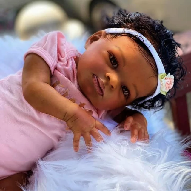 Reborn Baby Dolls African American Soft Touch Realistic Baby Doll with Soft  Body Birthday Gift - AliExpress