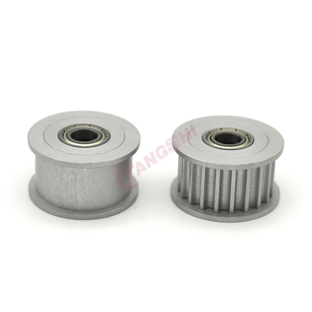 HTD 5M 18 20 22 Teeth Idler Type Timing Pulley Bore 3mm to 15mm for Width 10/15/20/25mm Belt HTD 5M/5GT 18T 20T 22T Idler wheel timing belt pulley fixed pulley timing pulley belt pulley